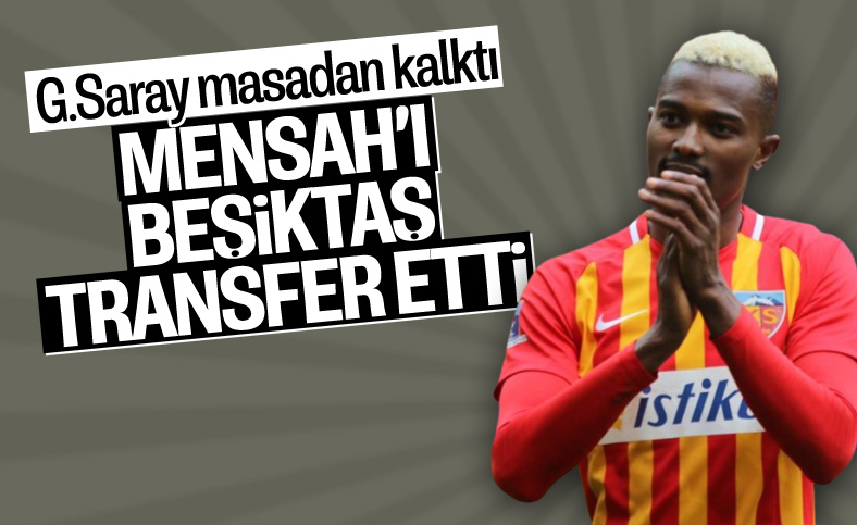 Beşiktaş Mensah'ı kadrosuna kattı