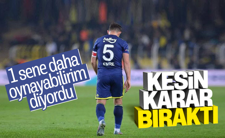 Emre Belözoğlu, futbolu bıraktı