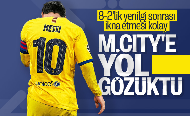 Daily Mirror: M.City Lionel Messi için her şeyi yapacak