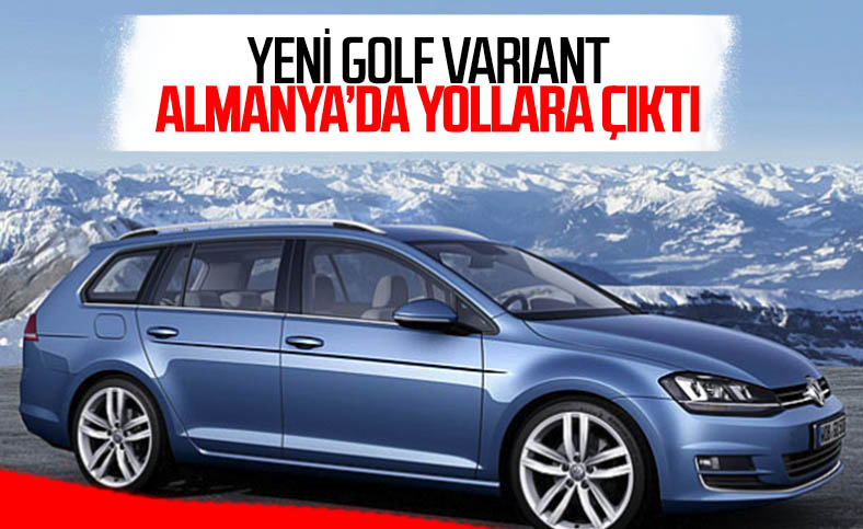 Volkswagen Golf Variant artık üretime hazır