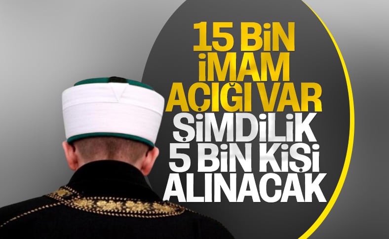 Türkiye genelinde 15 bin imam açığı var