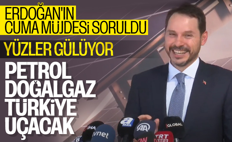 Erdoğan'ın müjde açıklaması Berat Albayrak'a soruldu