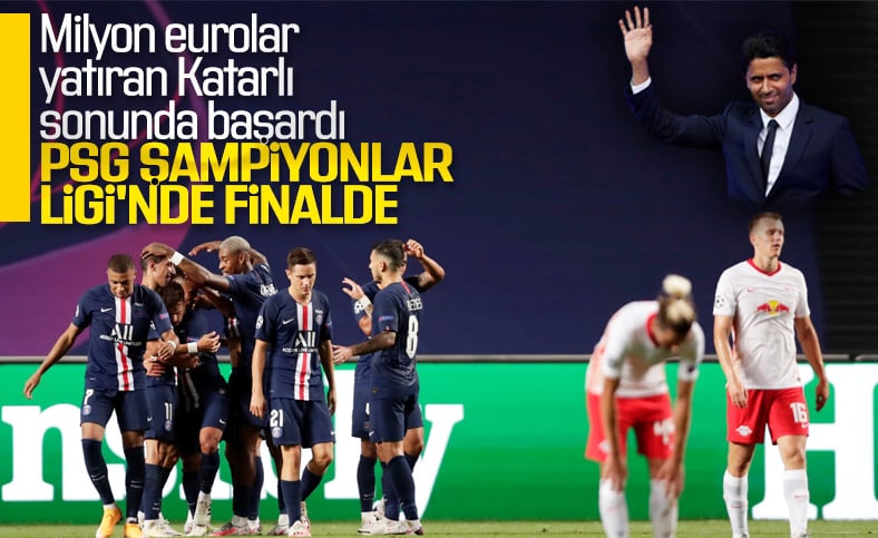 Şampiyonlar Ligi'nde ilk finalist Paris Saint-Germain