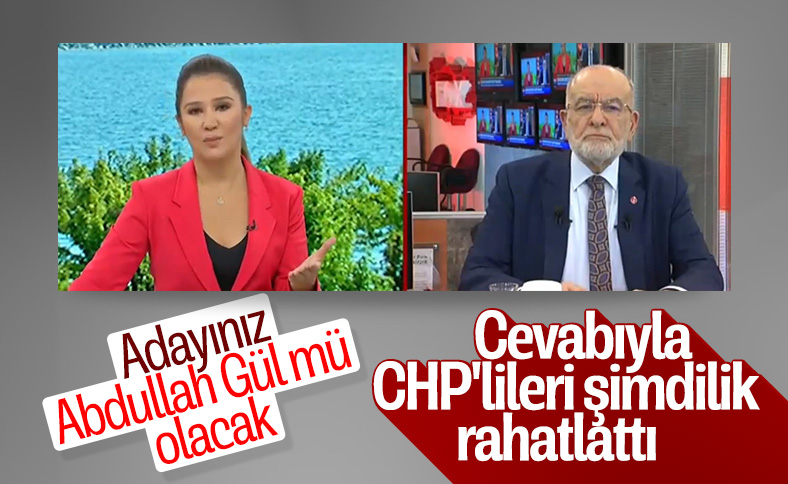 Temel Karamollaoğlu'na Abdullah Gül'ün adaylığı soruldu
