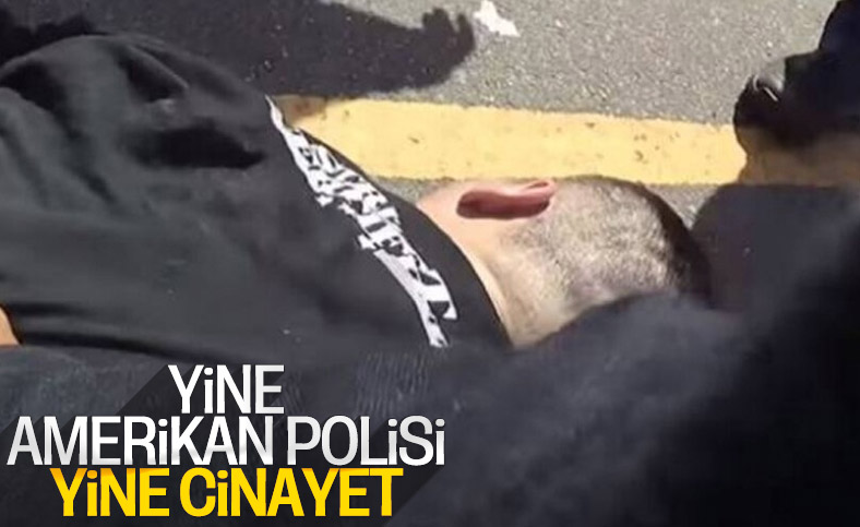 ABD'de polisin 6 dakika boyunca yüzünü asfalta bastırdığı kişi öldü