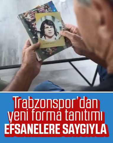 Trabzonspor'dan 3. forma tanıtımı