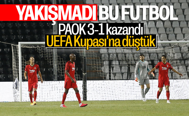 Beşiktaş, Şampiyonlar Ligi'nden elendi