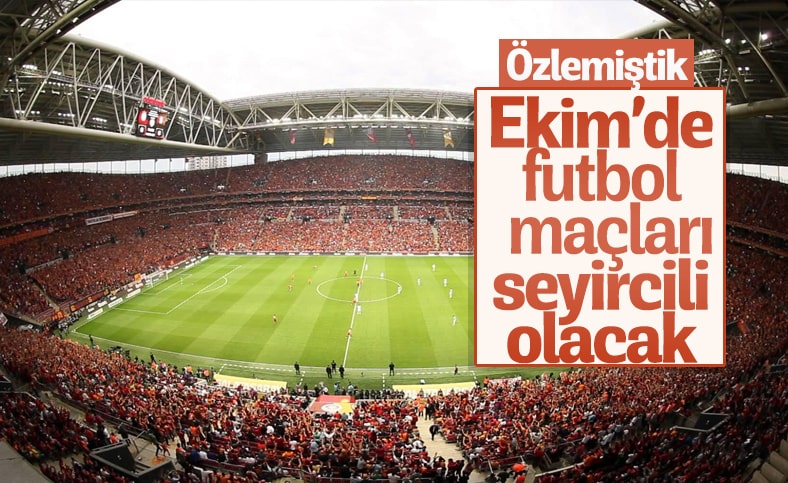TFF: Ekim ayından itibaren sınırlı sayıda seyirci ile oynanılacak