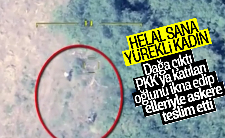Bitlis'te anne, oğlunu terör örgütü PKK'nın elinden kurtardı