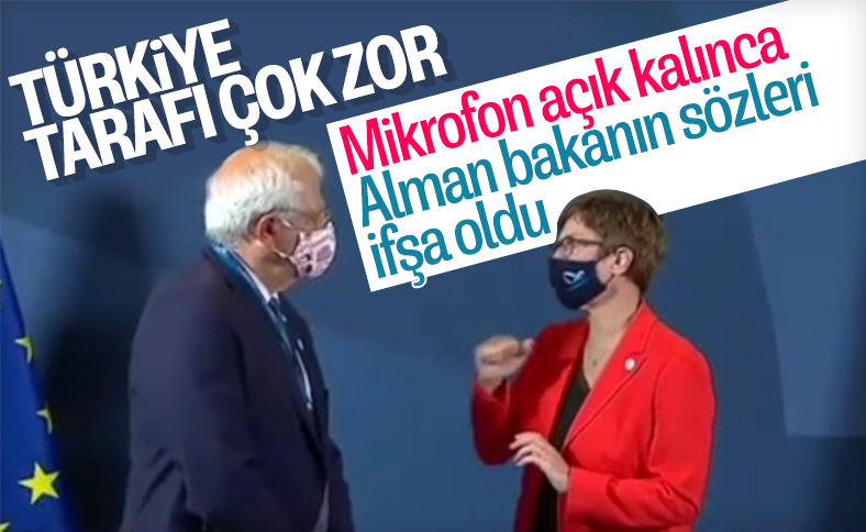 Alman bakan mikrofonu açık unuttu Türkiye-Yunanistan görüşmesi ifşa oldu