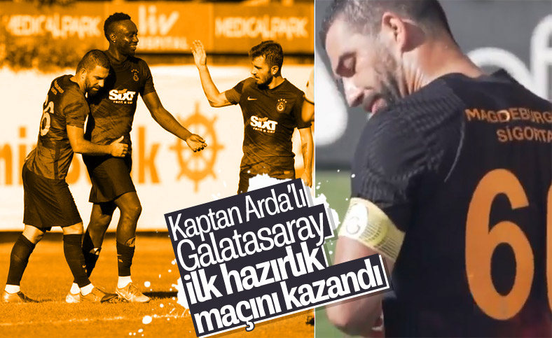 Arda sahaya kaptan çıktı, Galatasaray kazandı