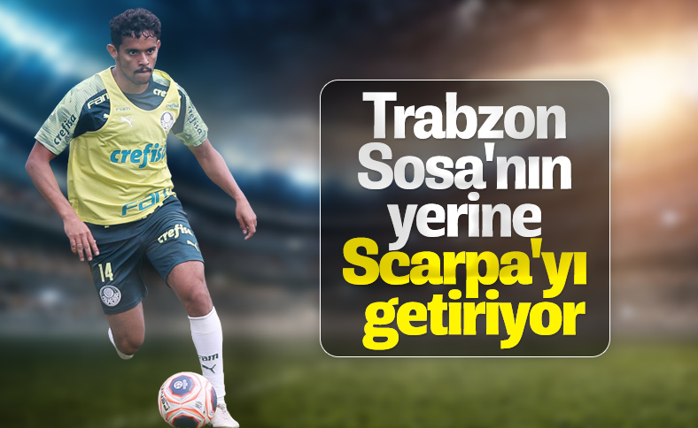 Trabzonspor'da gündemde Scarpa var
