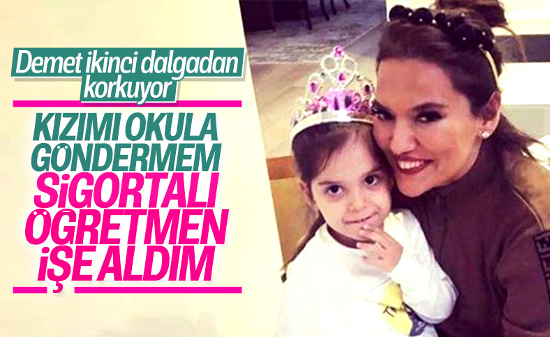 Demet Akalın, kızı Hira için özel öğretmen tuttu