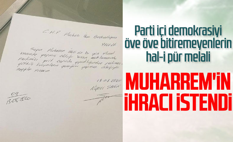 CHP'li Muharrem İnce hakkında ihraç dilekçesi veren kişi konuştu