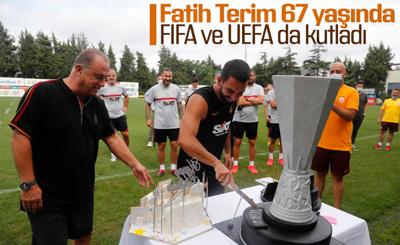FIFA ve UEFA, Fatih Terim'in doğum gününü kutladı