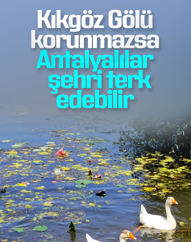 Antalya'nın önemli su deposu Kırkgöz tehlike altında 