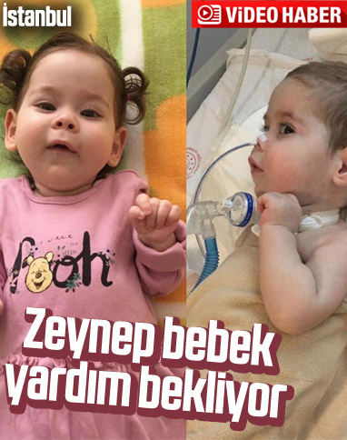 SMA hastası Zeynep bebek yardım bekliyor