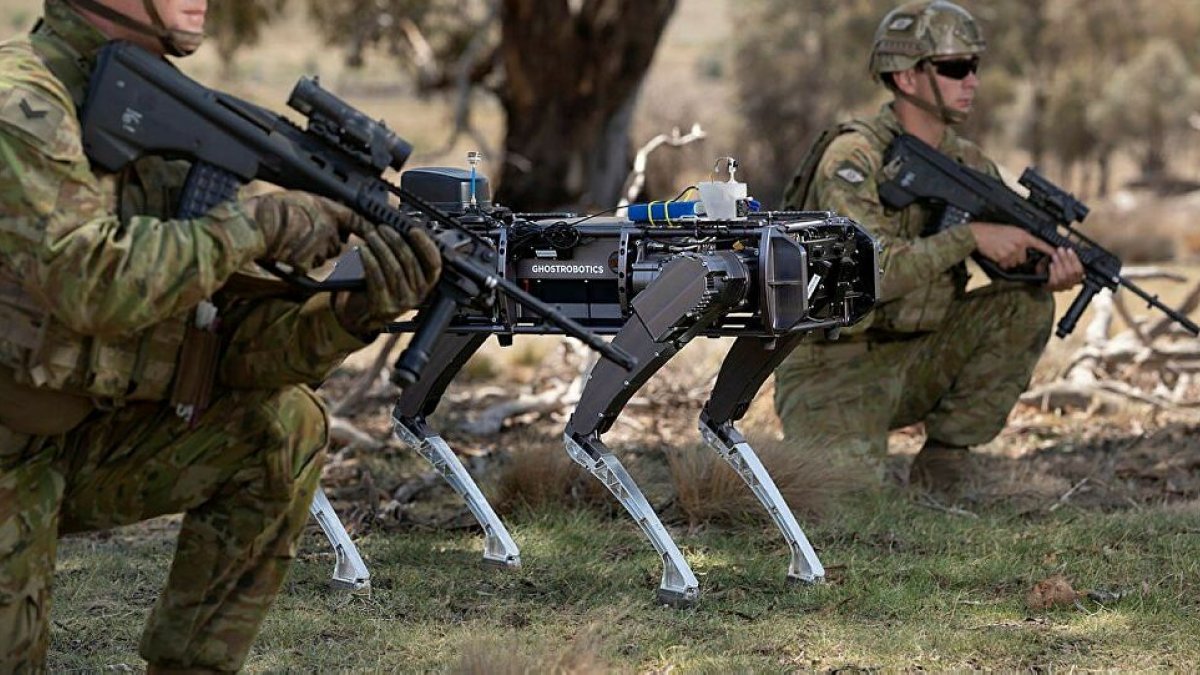 ABD ordusu 'robot köpekleri' test etti