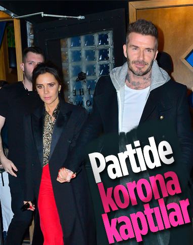 David Beckham ve eşi Victoria, partide koronavirüse yakalandı