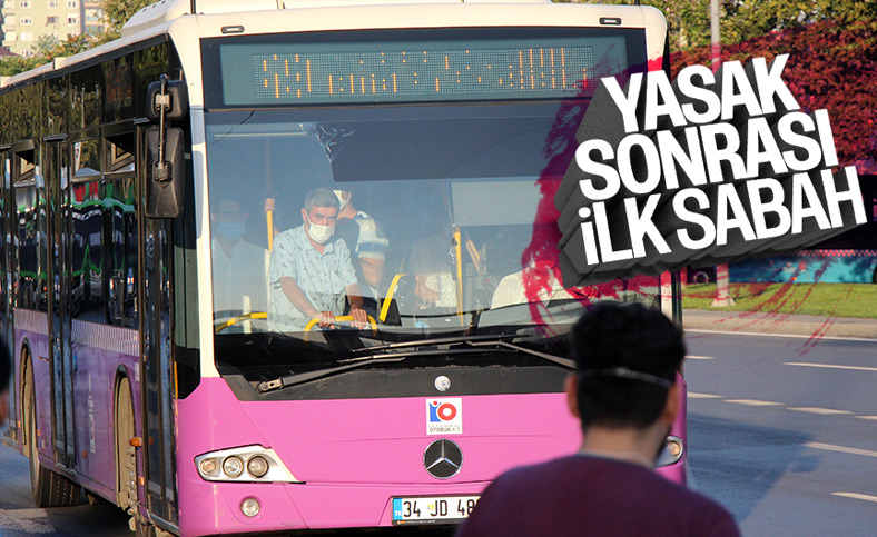 İstanbul'da toplu ulaşımda ayakta yolculuğa devam