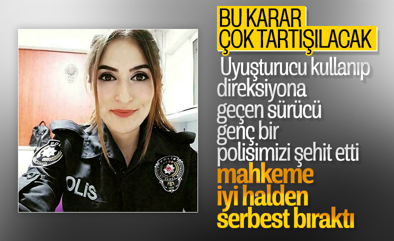 Polis Buket Keleş'in ölümüne neden olan sürücü serbest kaldı