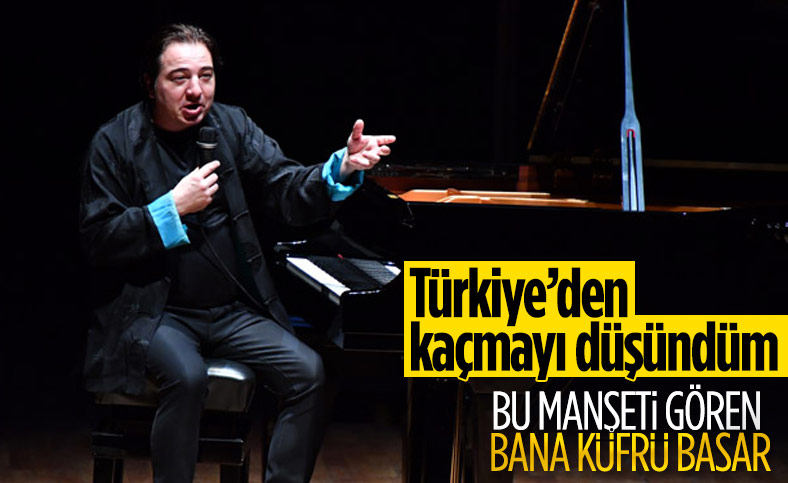 Fazıl Say'dan Sözcü gazetesine çarpıtma tepkisi