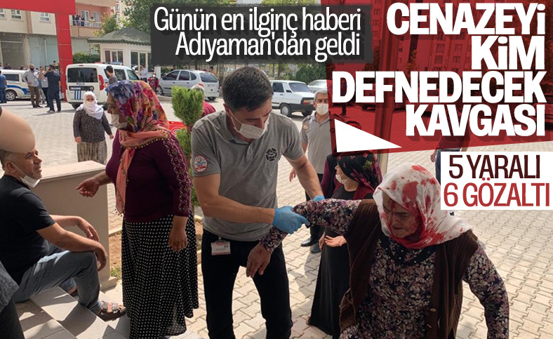 Adıyaman’da akrabalar arasında cenaze defni kavgası: 6 yaralı, 5 gözaltı