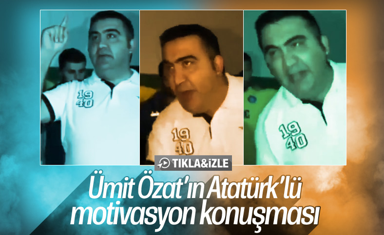 Ümit Özat, oyuncularını Atatürk'le motive etmeye çalıştı