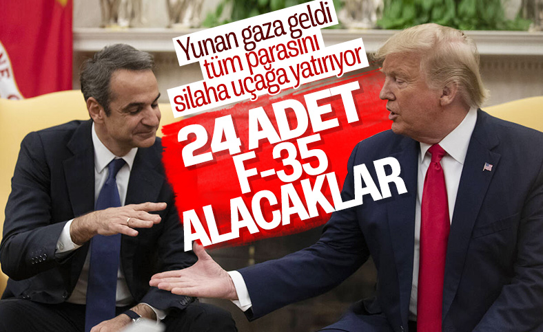 Yunanistan ve ABD, 24 adet F-35 için görüşme halinde