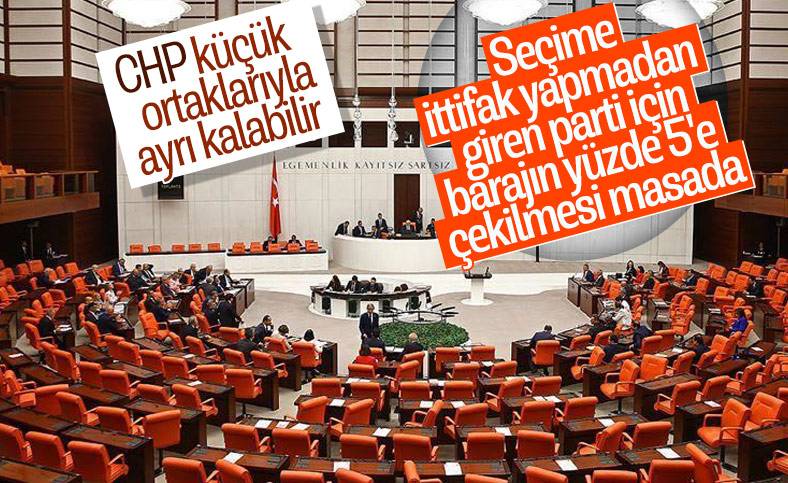 Vekil transferi ve seçim barajını düşürme çalışmalarında sona gelindi