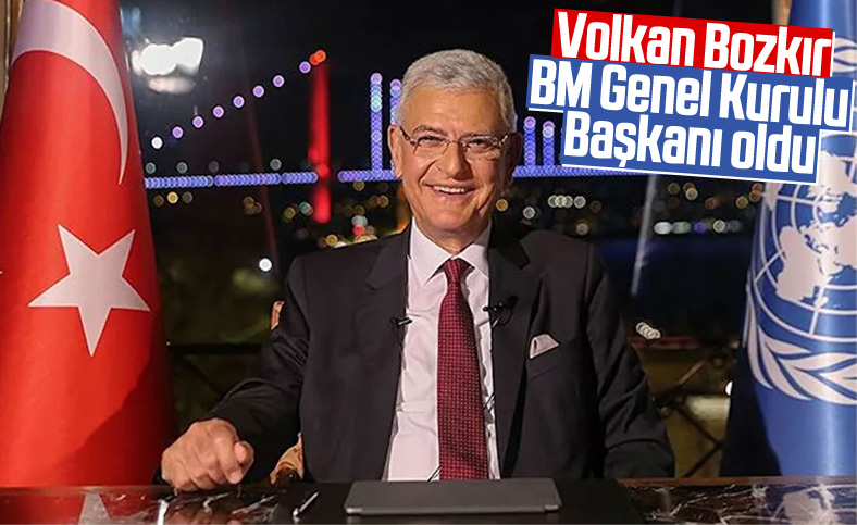 Volkan Bozkır BM Genel Kurulu Başkanı olarak yemin etti