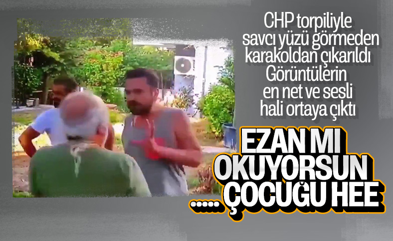 Halil Sezai'nin yaşlı adamı dövdüğü anın en net görüntüsü
