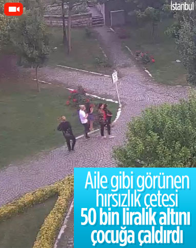 Beyoğlu'nda aile görünümünde hırsızlık çetesi, piknik yapmaya gelen ailenin 50 binlik ziynet eşyasını çaldı