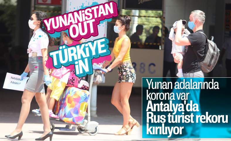 Ruslar akın akın Antalya'ya geliyor