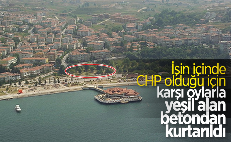 Albatros Parkı yeşil alan ilan edildi
