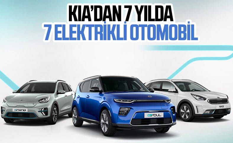 Kia, 2027 yılına kadar 7 elektrikli otomobil modeli tanıtacak