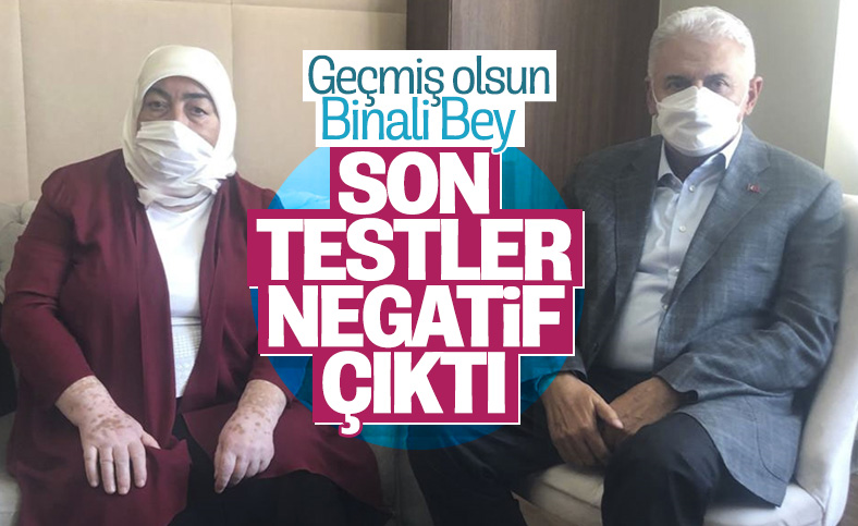 Binali Yıldırım ve eşi Semiha Yıldırım koronavirüsü yendi