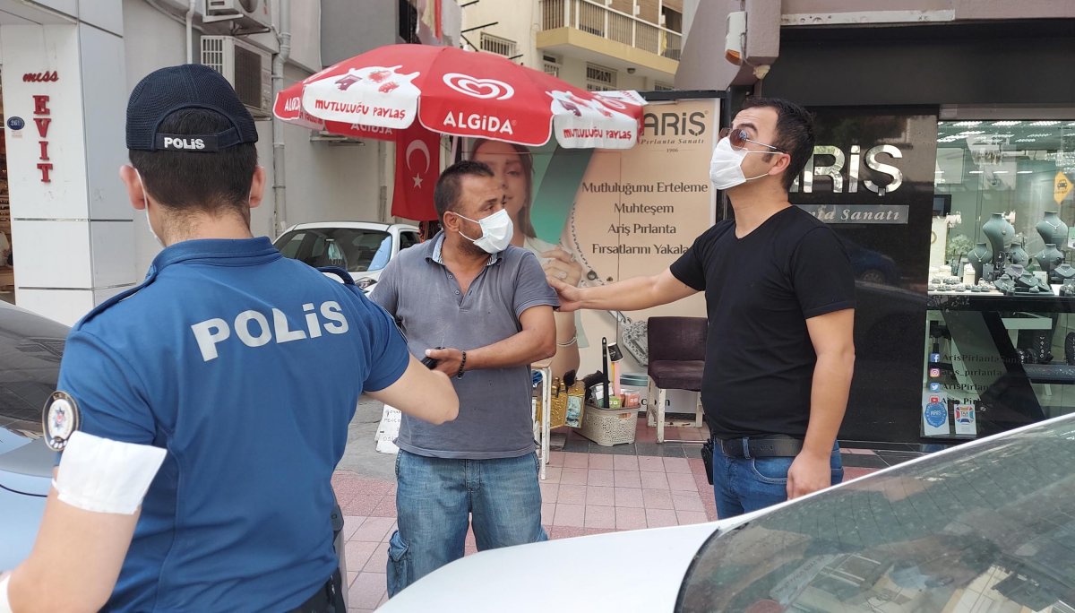 Police said 'stop' to staff members in Izmir # 2