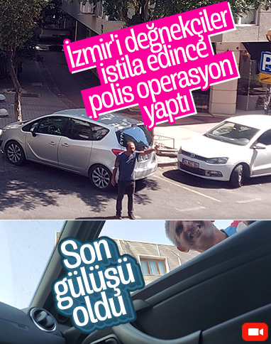 İzmir'de değnekçilere polis ‘dur’ dedi