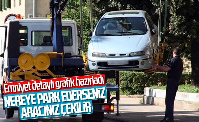 Emniyet Genel Müdürlüğü, yanlış park nedeniyle çekilen araçlarla ilgili uyarıda bulundu