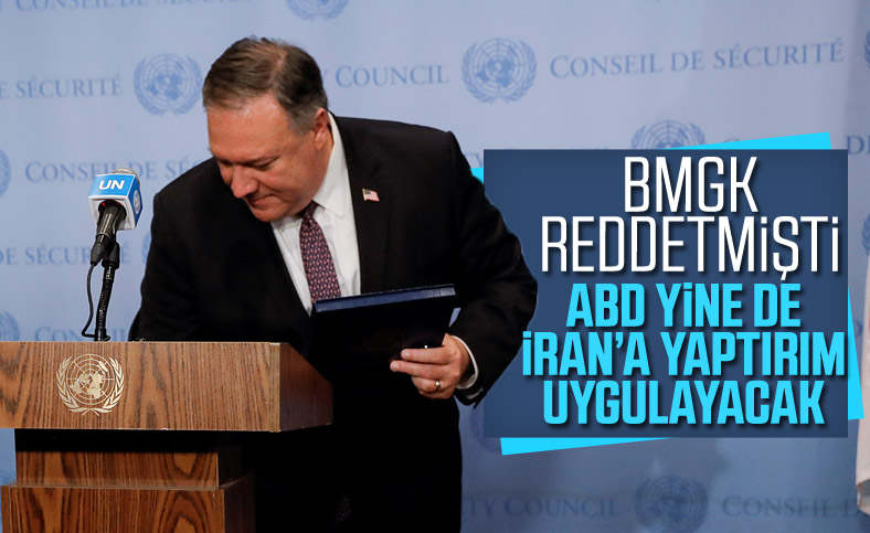 ABD, İran'a yönelik BM yaptırımlarını yeniden yürürlüğe koydu