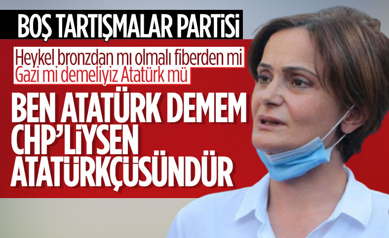 Canan Kaftancıoğlu, Atatürk tartışmalarıyla CHP'nin bölünemeyeceğini söyledi