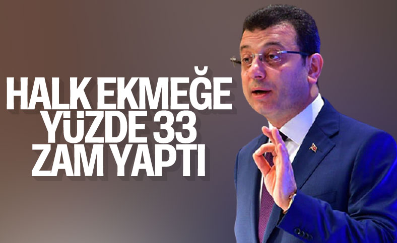 İstanbul Halk Ekmek'ten normal ekmeğe zam