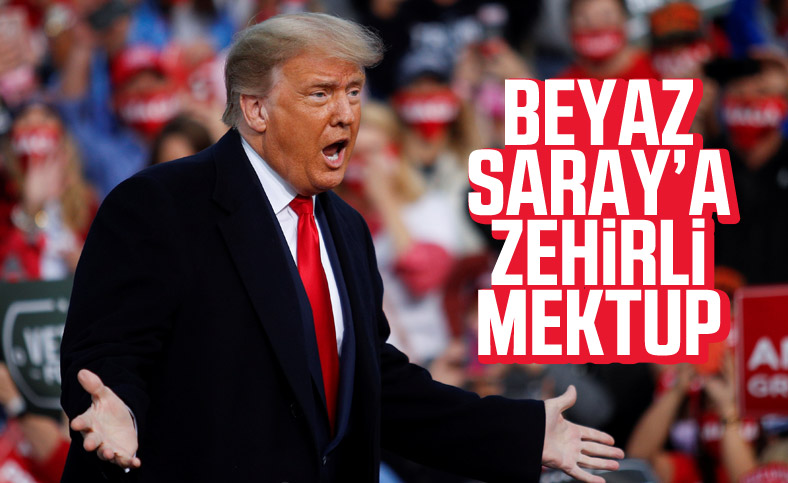 Trump'a zehirli mektup gönderildi