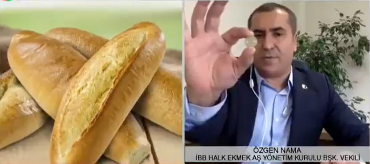 İBB Halk Ekmek Yönetim Kurulu Başkan Vekili, ekmek zammını böyle savundu #1