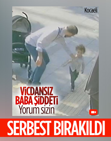 Kocaeli'de çocuğuna şiddet uygulayan baba yakalandı