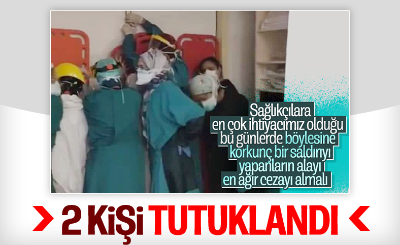 Ankara'da sağlık çalışanlarına saldıran şahıslardan 2'si tutuklandı