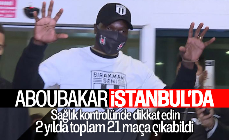 Vincent Aboubakar, Beşiktaş için İstanbul'a geldi