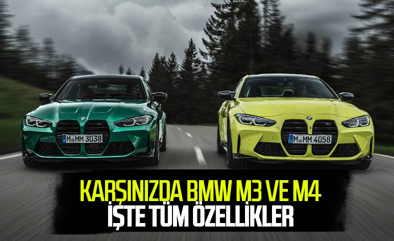 Merakla beklenen yeni nesil BMW M3 ve M4 tanıtıldı