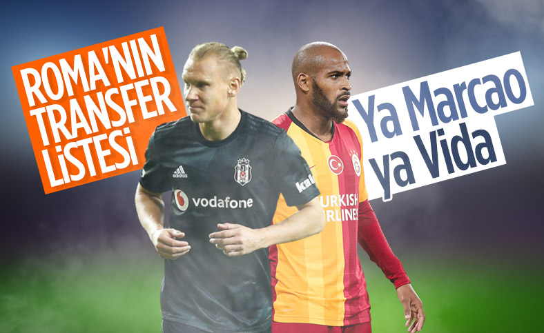 Roma'nın gözü Marcao ile Domagoj Vida'da